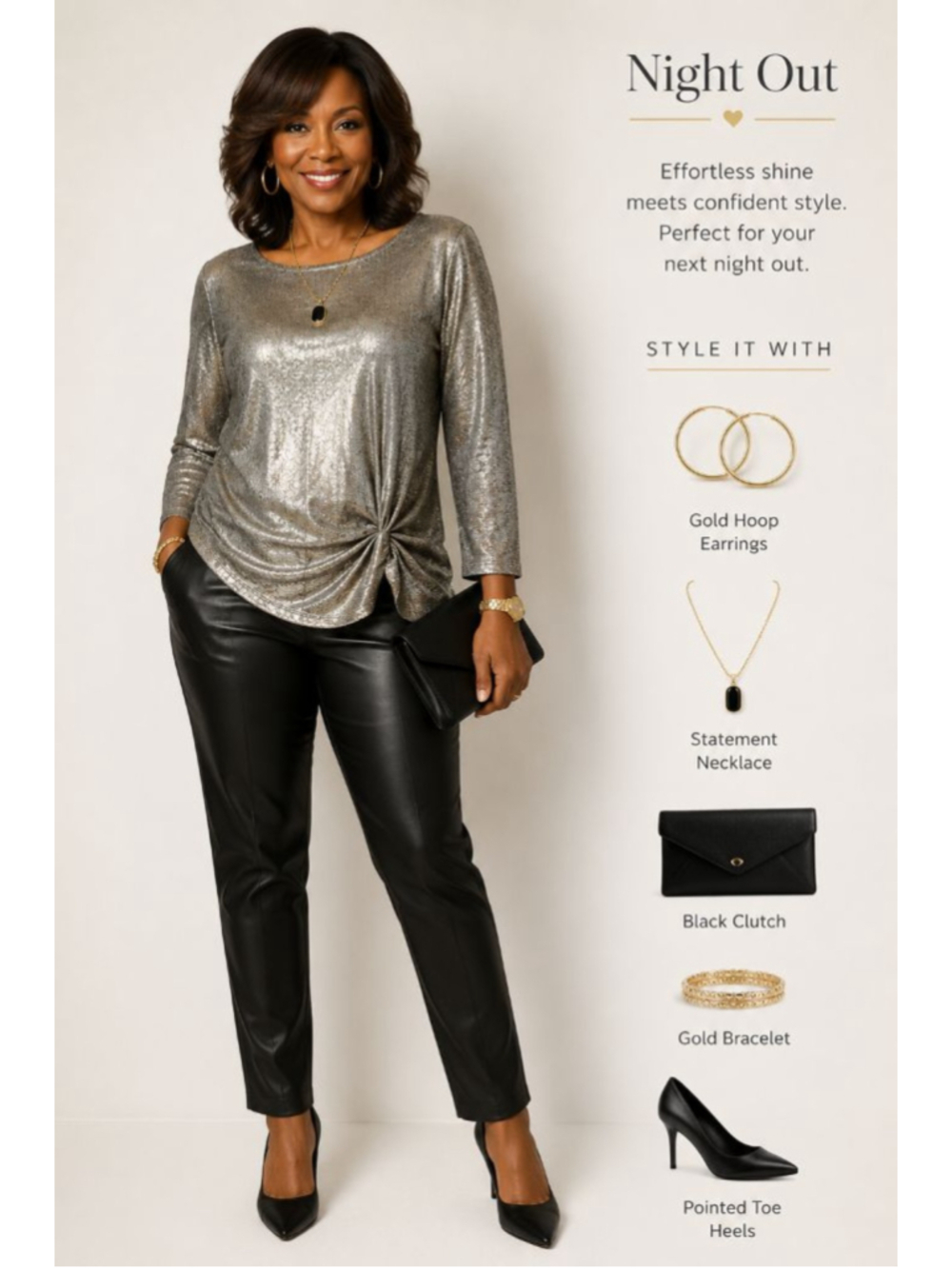 Lane Bryant Metallic Twist Front Top NWT Size 14/16 Silver Glam Party Night Out